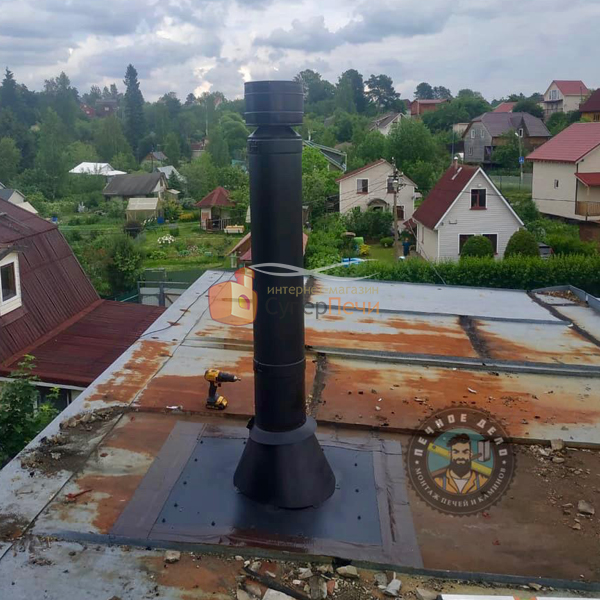   Монтаж печь-камина Kratki KOZA K8 T (миниатюра)